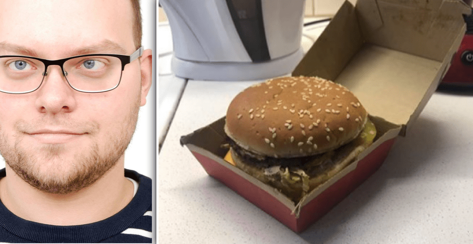 Tómas býður sólarhrings gamlan Big Mac hamborgara til sölu á Brask og brall: „Þetta er uppboð“