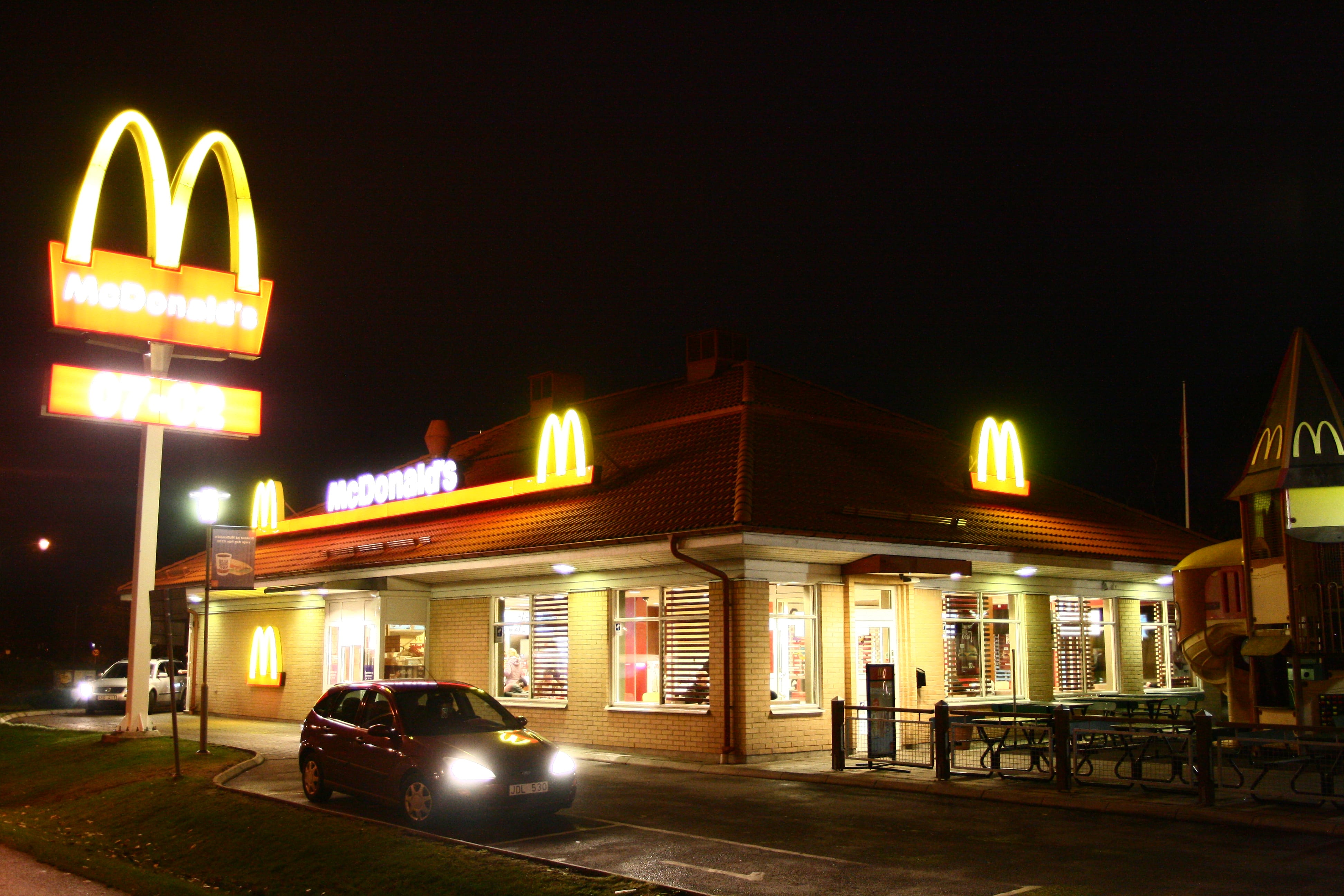 Hefur búið á McDonald's í Svíþjóð í þrjár vikur