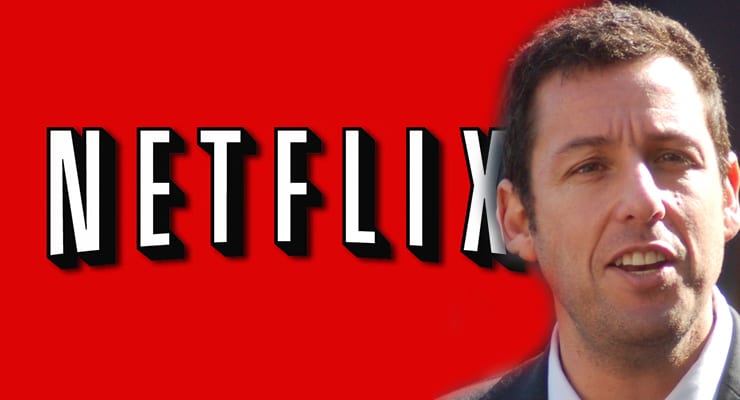 Adam Sandler gerir fjórar myndir fyrir Netflix