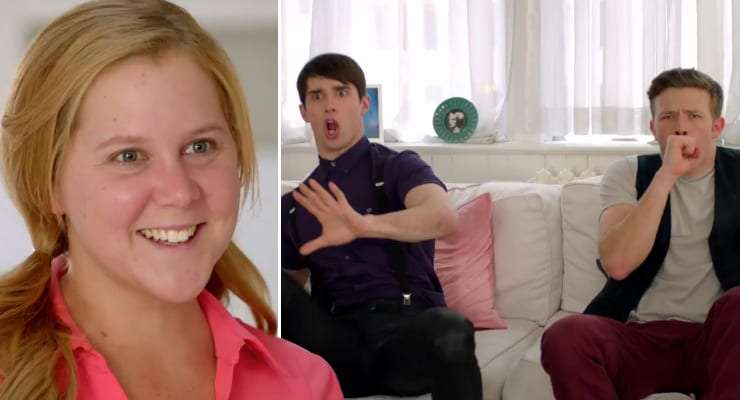 Amy Schumer grínast með fegurðarkröfur strákasveita í grípandi popplagi