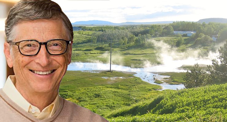 Bill Gates kveður Ísland