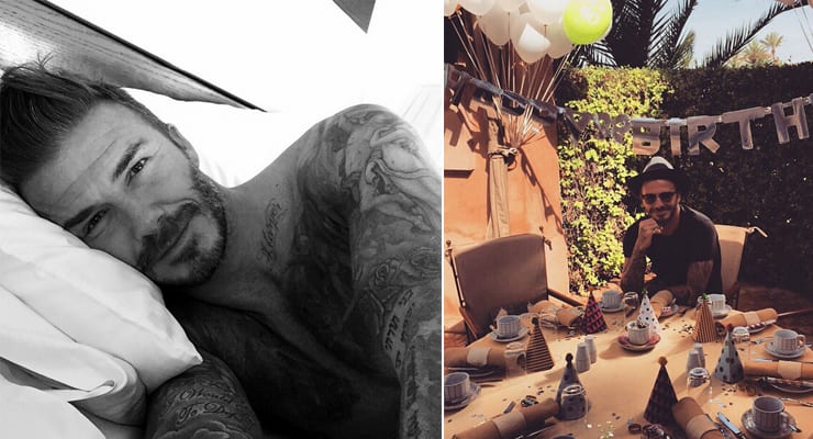 David Beckham er mættur á Instagram