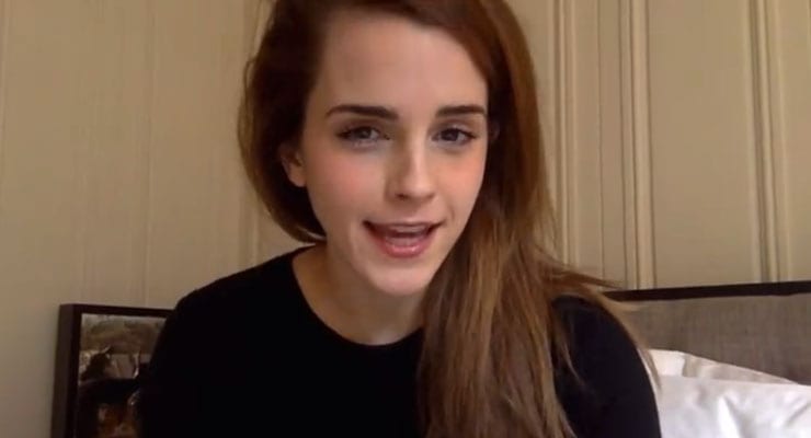 Emma Watson minnir á alþjóðlegan baráttudag kvenna