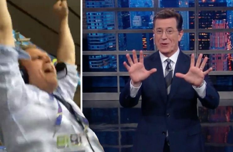 Tryllingur Gumma Ben í spjallþætti Stephen Colbert