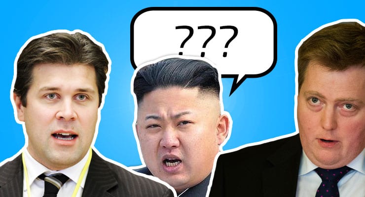 Hver sagði hvað? Kim Jong-un eða ríkisstjórnin