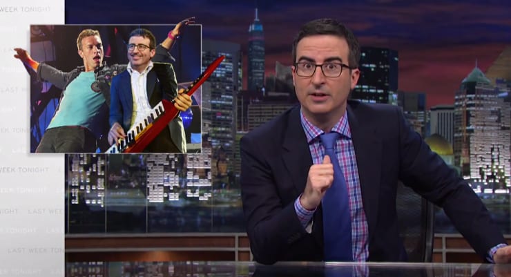 John Oliver pakkar bandarískum stjórnvöldum saman