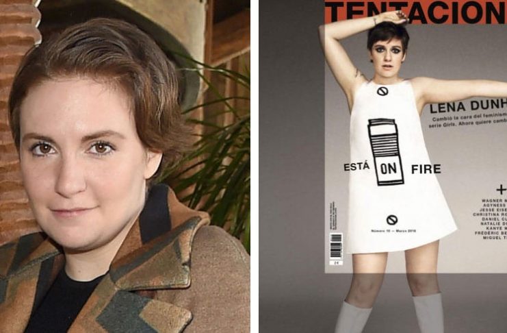 Lena Dunham gagnrýnir tímarit fyrir að Photoshoppa sig: „Ég lít ekki svona út“