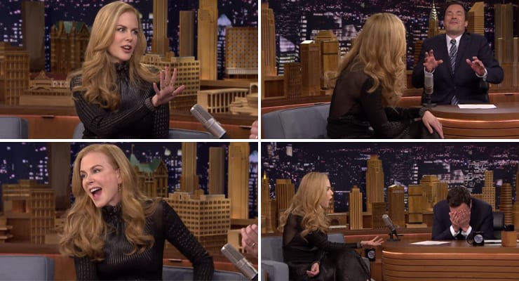 Jimmy Fallon komst að því að hann missti af tækifæri á að deita Nicole Kidman