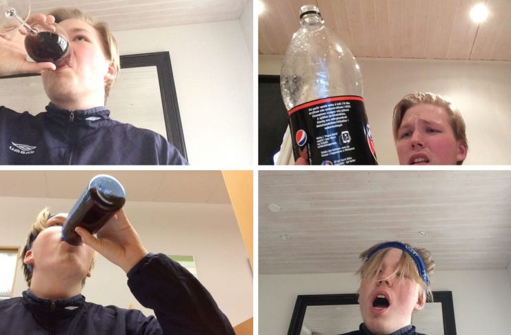 Er hægt að drekka átta lítra af Pepsi Max á einum sólarhring? Birkir lét reyna á það