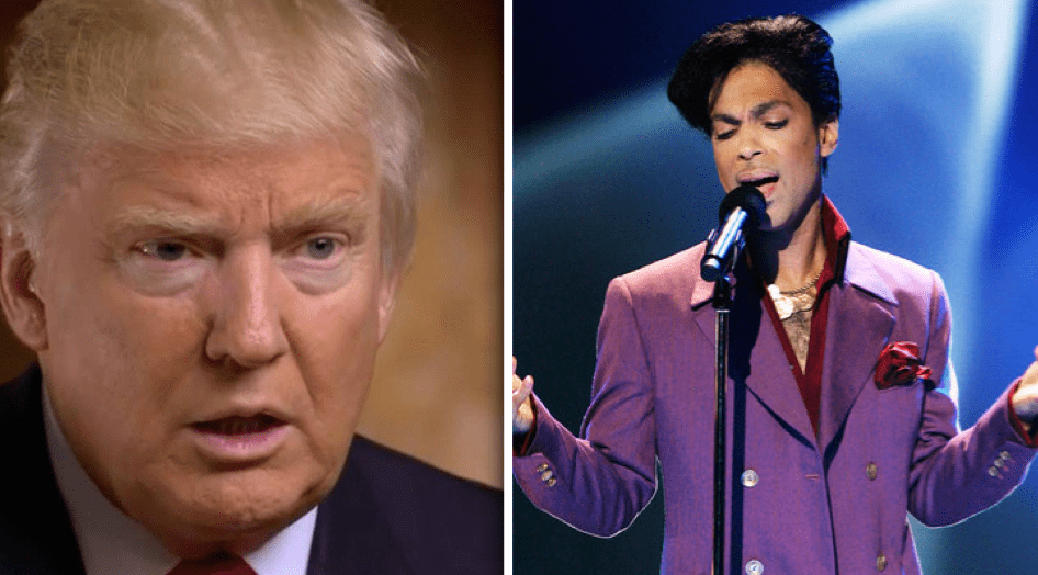 Fjölskylda Prince biðlar til Donald Trump að hætta að spila Purple Rain