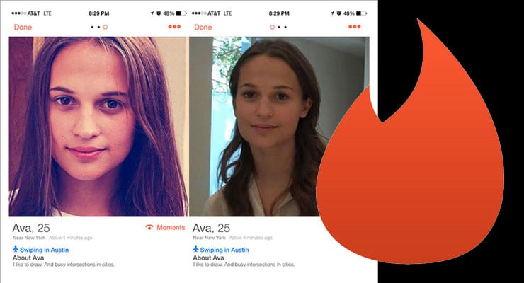 Vélmenni plataði notendur Tinder