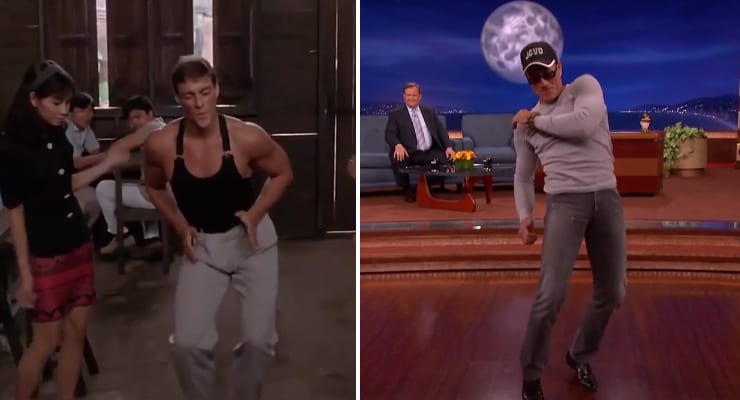 Jean-Claude Van Damme endurskapar fræga dansatriðið úr Kickboxer