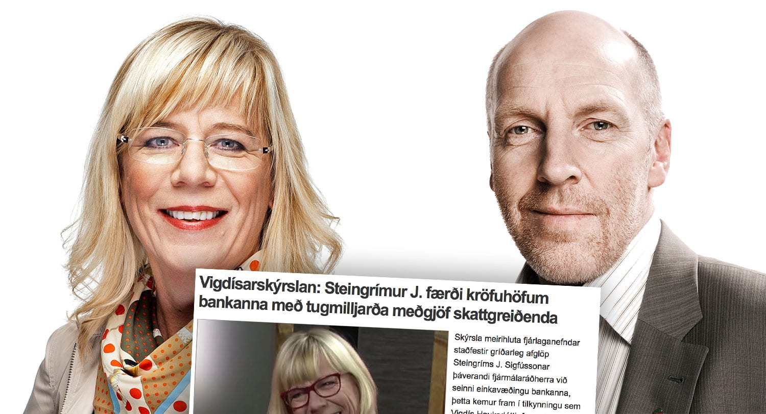 Örskýring: Hvaða skýrsla var þetta sem Vigdís Hauks var að kynna og hvað kemur fram í henni?