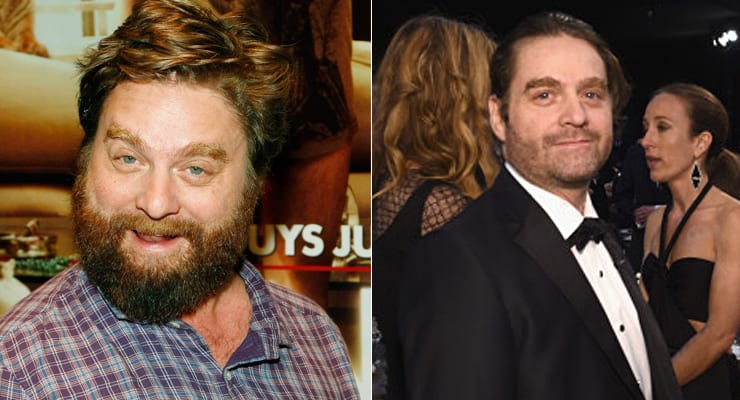 Zach Galifianakis heldur áfram að grennast