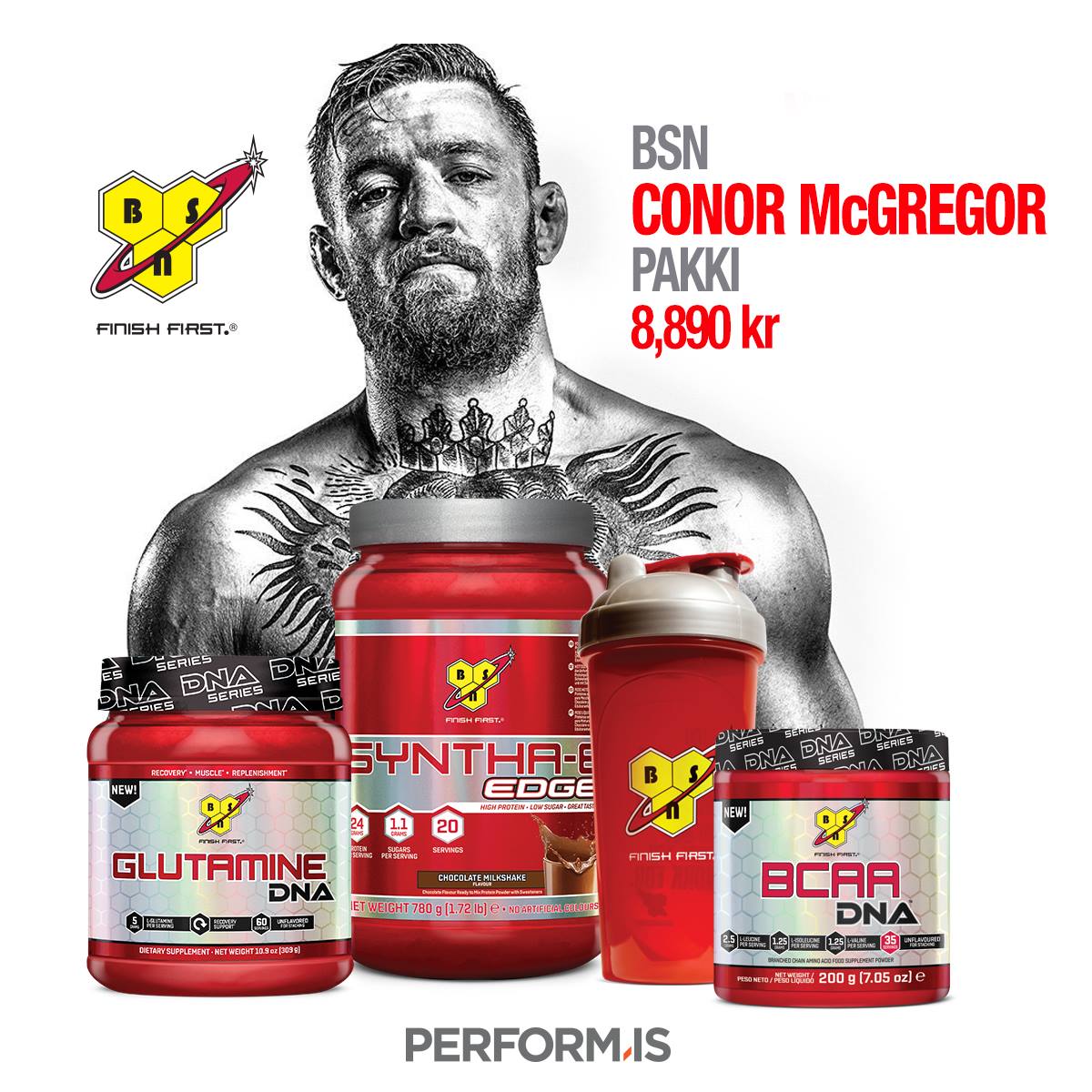 Perform.is býður upp á grjótharðan Conor McGregor pakka!