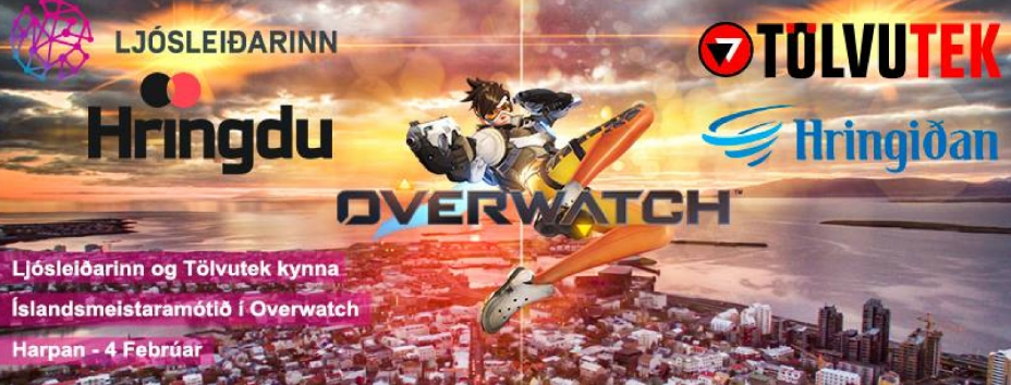 Íslandsmótið í Overwatch fer fram um helgina!