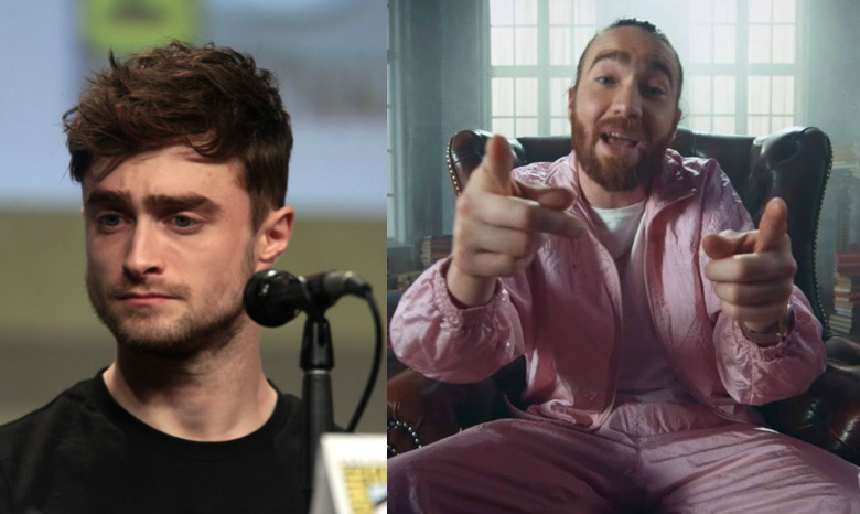 Arnar úr Úlfi Úlfi og Daniel Radcliffe rappa mjög SVIPUÐ lög! - Á Harry Potter eitthvað í Arnar?