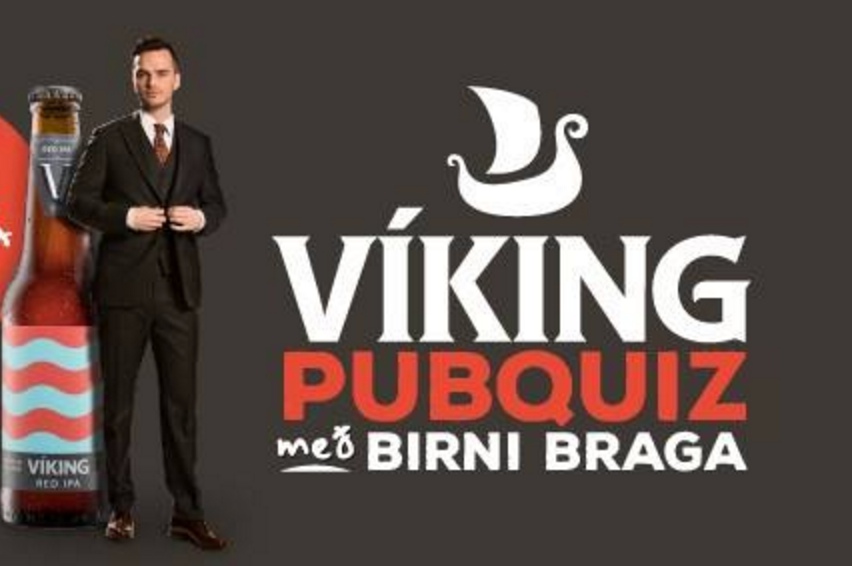 Ekki missa af VÍKING pubquiz með Birni Braga Víking Brugghúsi Ægisgarði