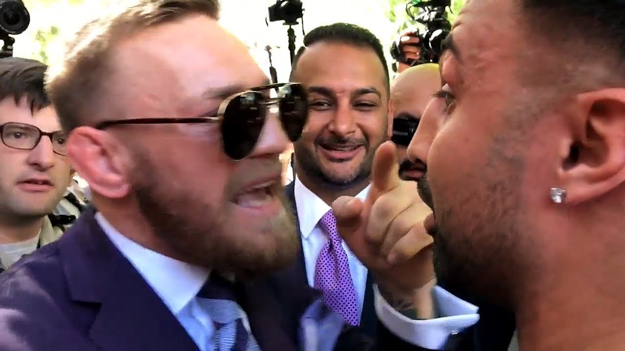 Conor McGregor lenti í RIFRILDI við fyrrverandi æfingafélaga í miðju viðtali! - Myndband