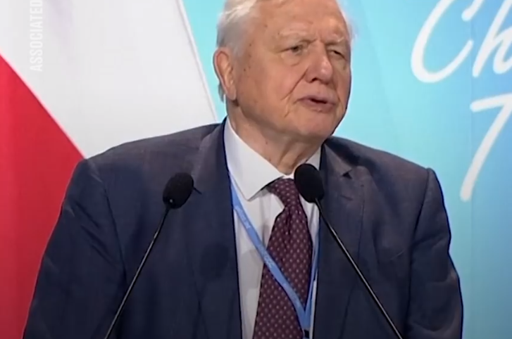 Ástríðufull ræða David Attenborough hjá Sameinuðu þjóðunum sló bókstaflega í gegn! - MYNDBAND