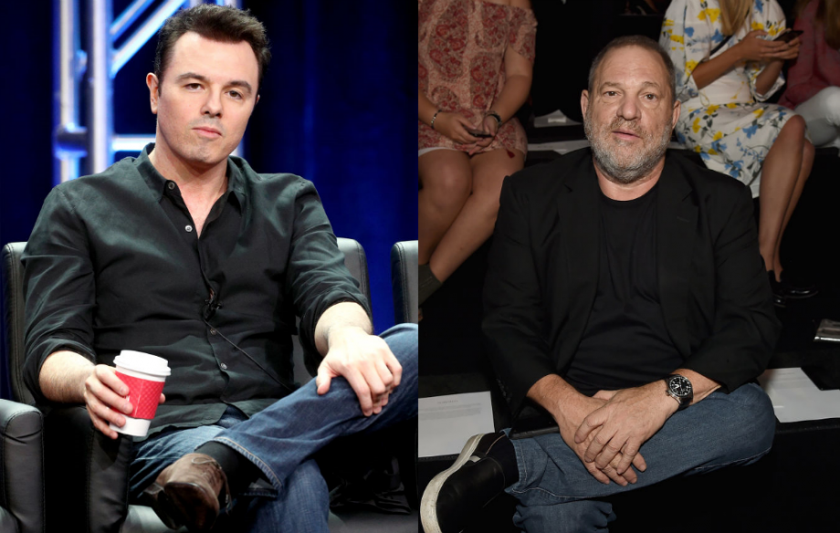 Seth MacFarlane skaut á Harvey Weinstein á Óskarnum! - Myndbandið fær rosalega athygli 4 árum seinna!