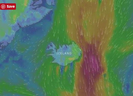 Þessi veðurspá er það DÓNALEGASTA sem þú munt sjá í dag! - Mynd