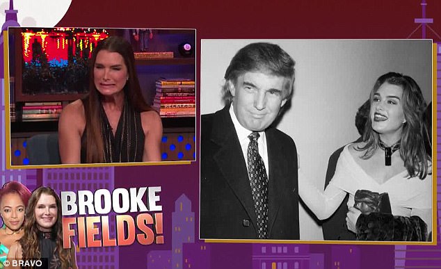 Donald Trump notaði ömurlega PIKKÖPPLÍNU á Brooke Shields! - Ótrúlegt að hún hafi ekki virkað!