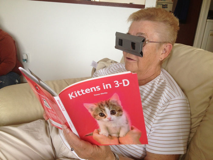 My Grandma Is Getting Pretty High Tech These Days...