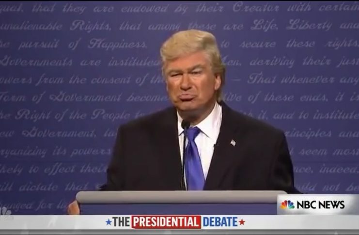 Alec Baldwin leikur Donald Trump