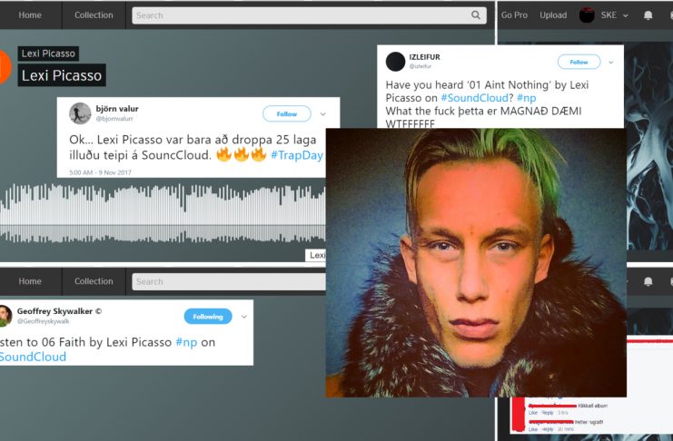 Aðdáendur íslensks rapps klóra sér í hausnum yfir nýju mixteipi Lexi Picasso