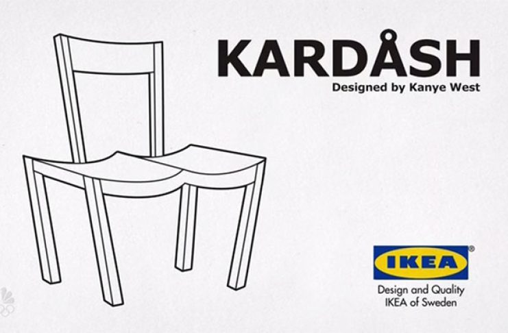 IKEA vörur tileinkaðar Kanye West