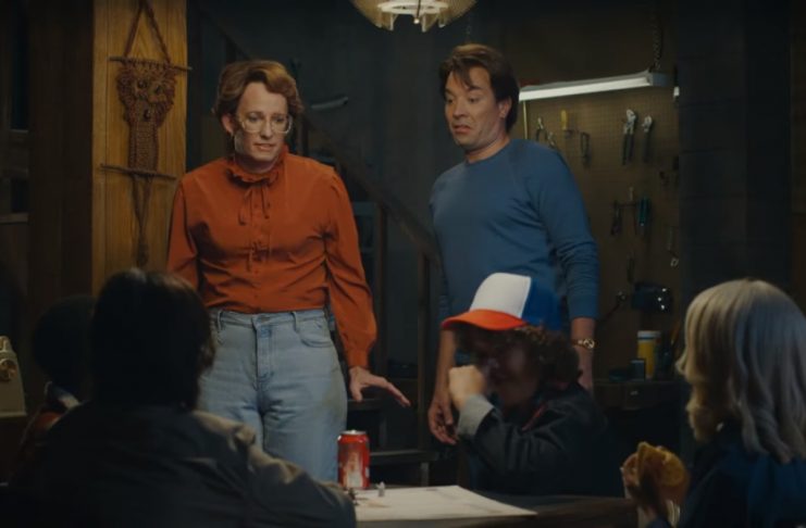 Jimmy Fallon tæklar Stranger Things (myndband)