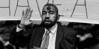 Kanye West ráðinn af dögum í nýju myndbandi DJ Muggs og MF Doom: "Assassination Day"