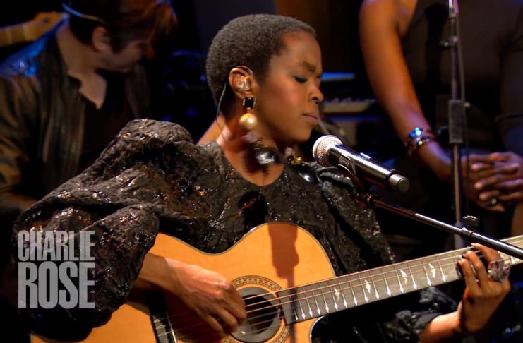 Lauryn Hill flytur I Find It Hard to Say hjá Charlie Rose