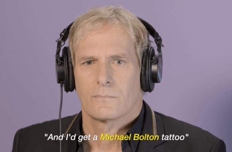 Michael Bolton bregst við þegar aðrir tónlistarmenn nafngreina hann