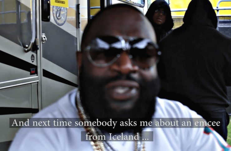 Rick Ross spjallar við SKE og Kronik á Secret Solstice (Myndband)