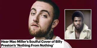 Spotify gefur út ábreiðu Mac Miller af "Nothing from Nothing" eftir Billy Preston