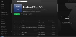 What Spotify's "Iceland Top 50" Says about Us, the Icelandic People